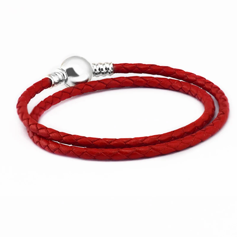 Женские браслеты из серебра 100% пробы с застежкой-шариком