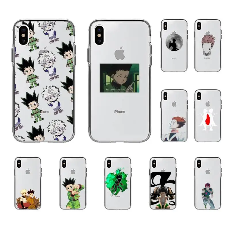 

Hunter x Hunter HXH anime Phone Case for iphone 13 8 7 6 6S Plus X 5S SE 2020 XR 11 12 pro XS MAX