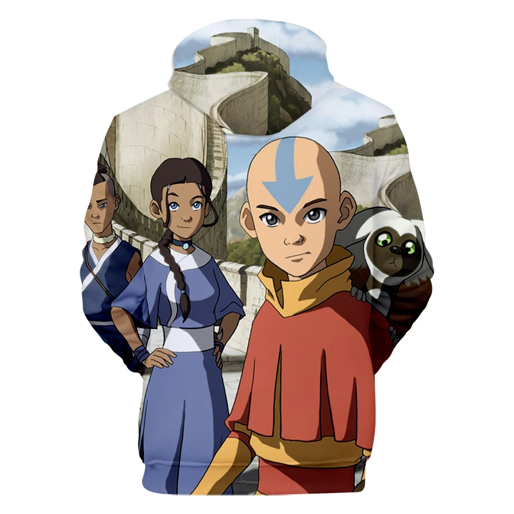 

3D Print Avatar The Last Airbender Hoodies Men/women Sweatshirt Anime Hoodie Harajuku Anime Kids Hooded Casual Children Clothes