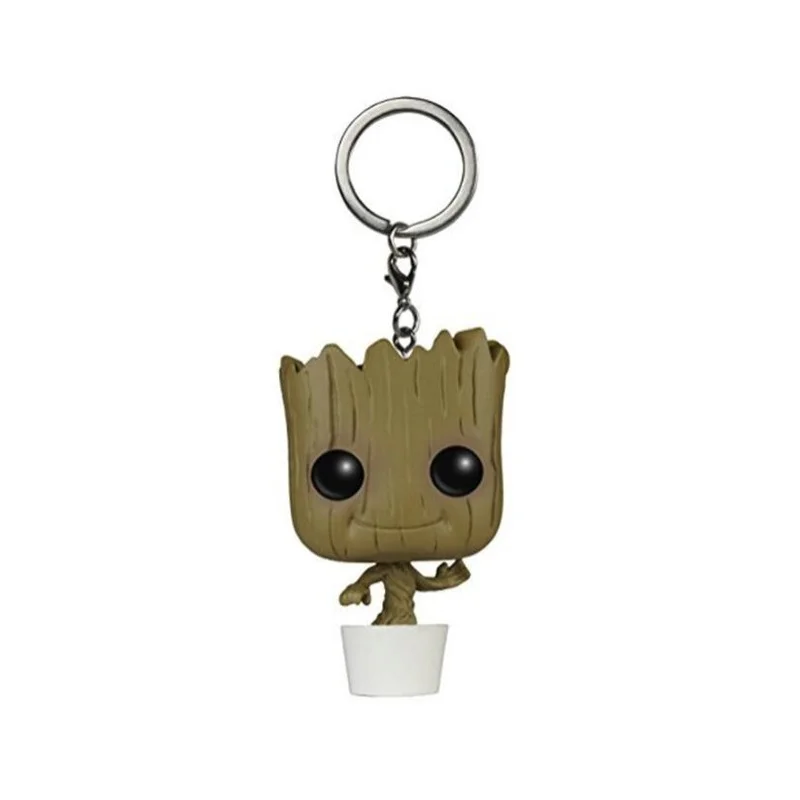 Стражи Галактики Rocket Star Lord Groot брелок виниловые Фигурки Коллекционная модель
