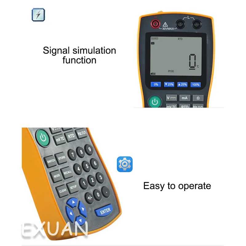 Аналоговый генератор сигналов тепловое сопротивление термопара сигнала