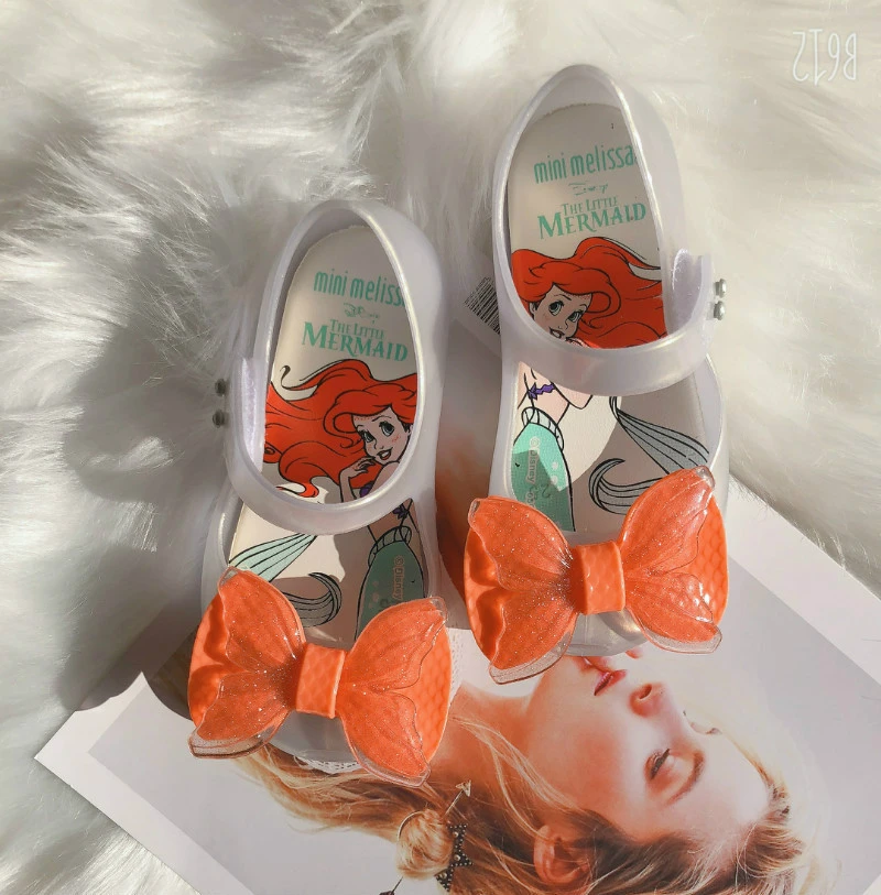 Мини-сандалии Melissa для девочек детские сандалии-желе с юбкой годе дышащие