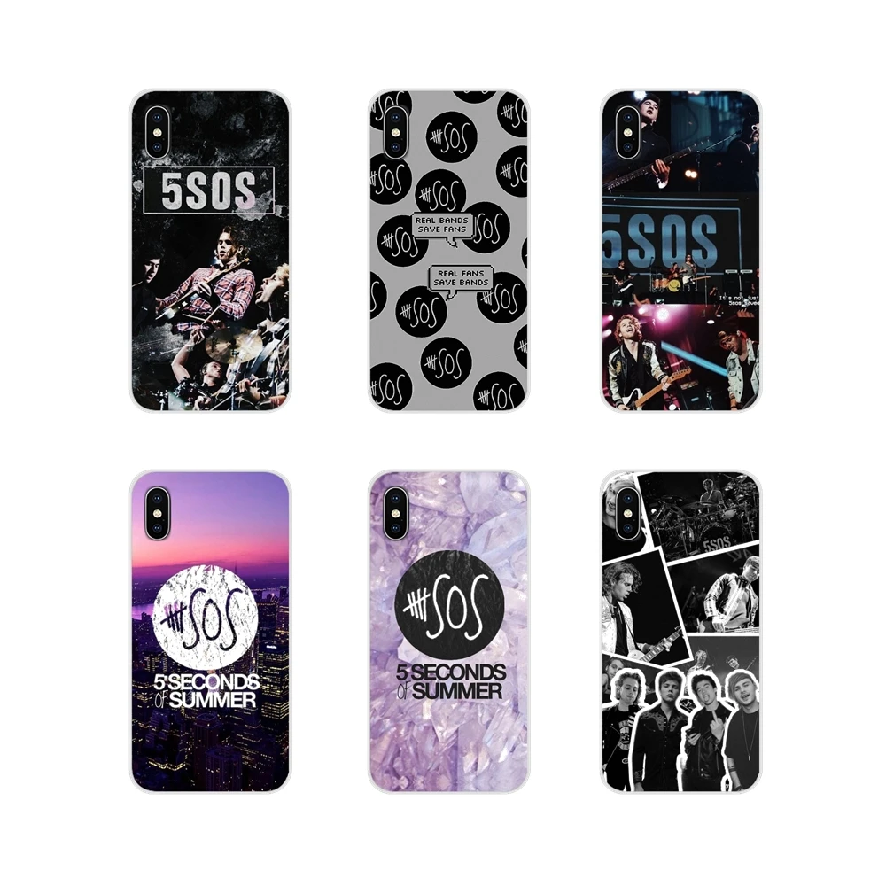Чехол для huawei G7 G8 P7 P8 P9 P10 P20 P30 Lite Mini Pro P Smart Plus 2017 2018 2019 5 Seconds of Summer 5SOS | Мобильные