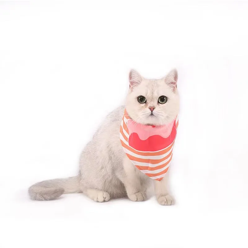 

Dog Bandana Bibs Head Scarf Doggie Neckerchief Pet Cat Puppy Grooming Accessories Birthday Party Cute Lovely Triangular Bandage