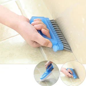 Многофункциональная съемная щетка 2 в 1, швабра двойного назначения для мытья пола, кухни, ванной комнаты, аксессуары, ручной инструмент