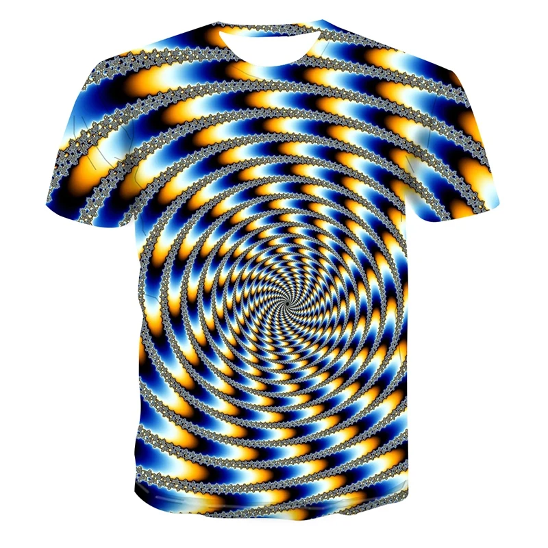 

New For 2021 Cool Fashion T Shirt For Men And Women Swirl Abstraction Print 3d T Shirt Summer Short Sleeve Graphic T Shirts