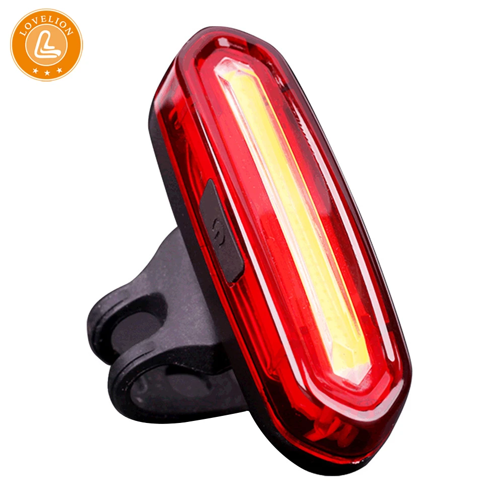 LOVELION Sirius bike taillight USB charged LED flash warning light running riding helmet equipment |