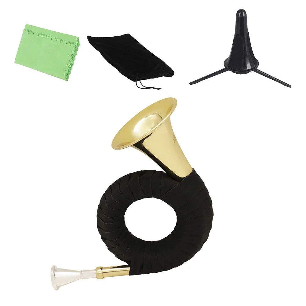 

1 шт латунный инструмент Waldhorn для начинающих подарок на музыкальный инструмент (разные цвета)