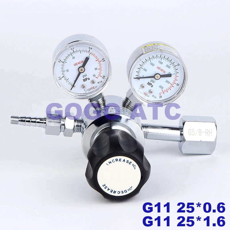 G11 однополярный редукционный клапан кислородный азот гелиевый водородный