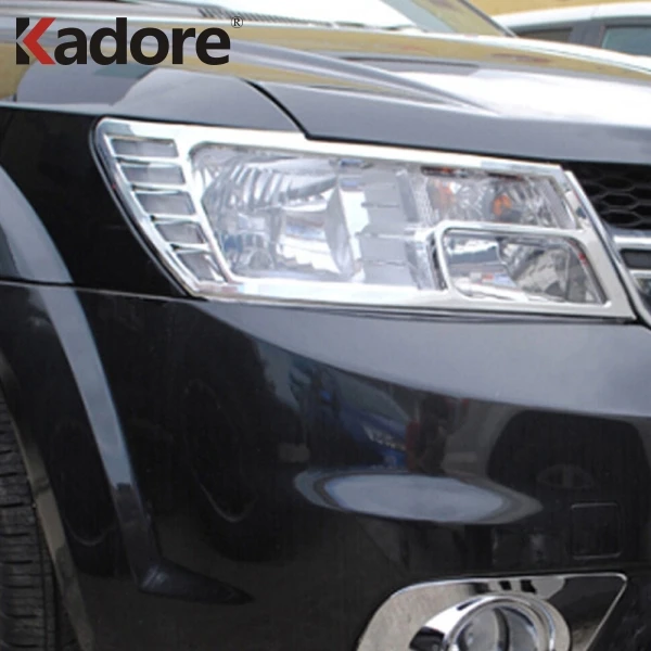 Хромированная передняя фара для Dodge Journey JCUV JC Fiat Freemont 2012 2013 2014 аксессуары
