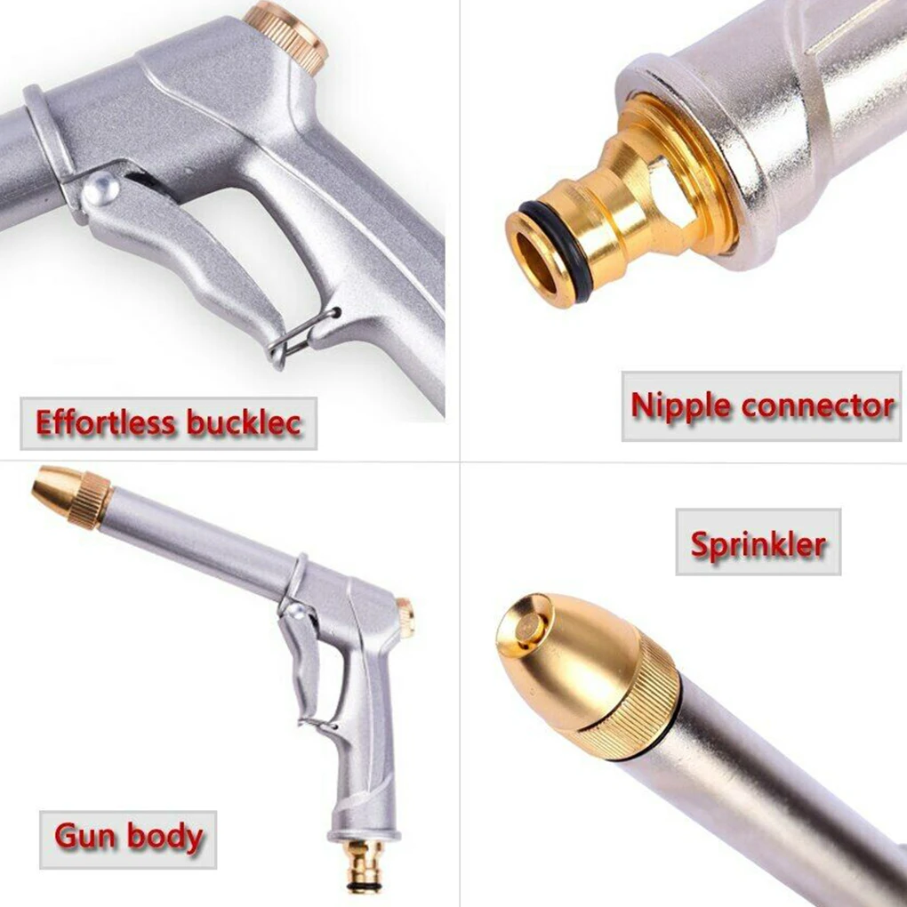 

Portable High-pressure Water Gun For Cleaning Car Wash Machine Garden Watering Hose Nozzle Sprinkler Foam Water Gun dropshipping