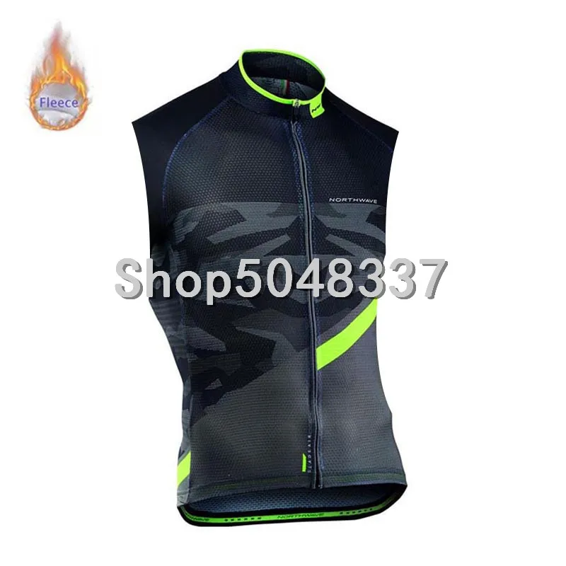 Зимние теплые флисовые NW езда на велосипеде без рукавов жилет велосипед