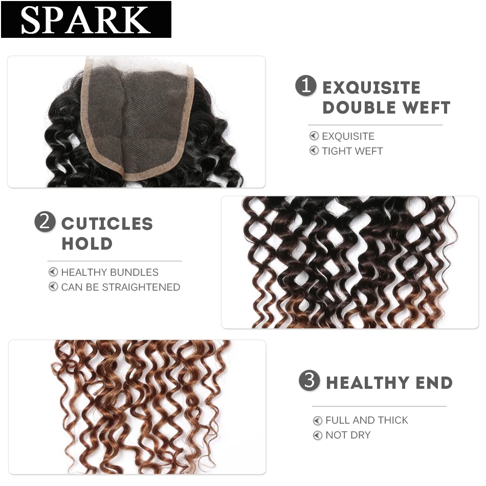 Искрящиеся искусственные волосы с фронтальной бразильской афро кудрявые