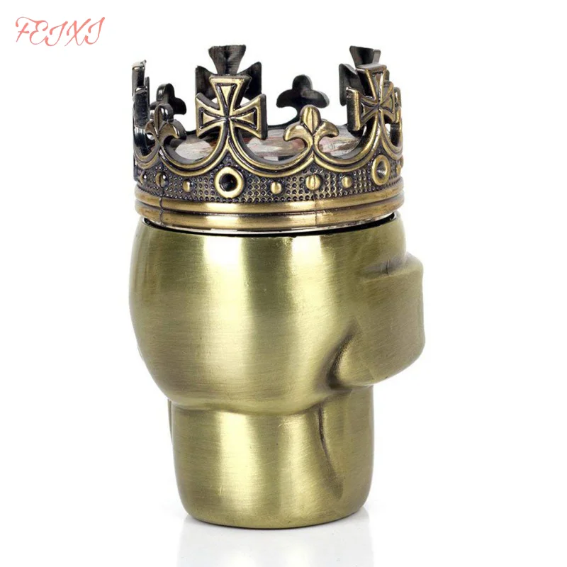 Панк Ghost Head Череп Стиль Пластиковый Точильщик для табака травяные травы ручной