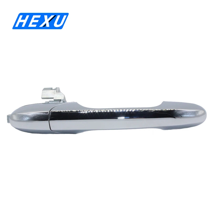 Левая или пассажирская правая наружная дверная ручка водителя с хромом для Fiat 500