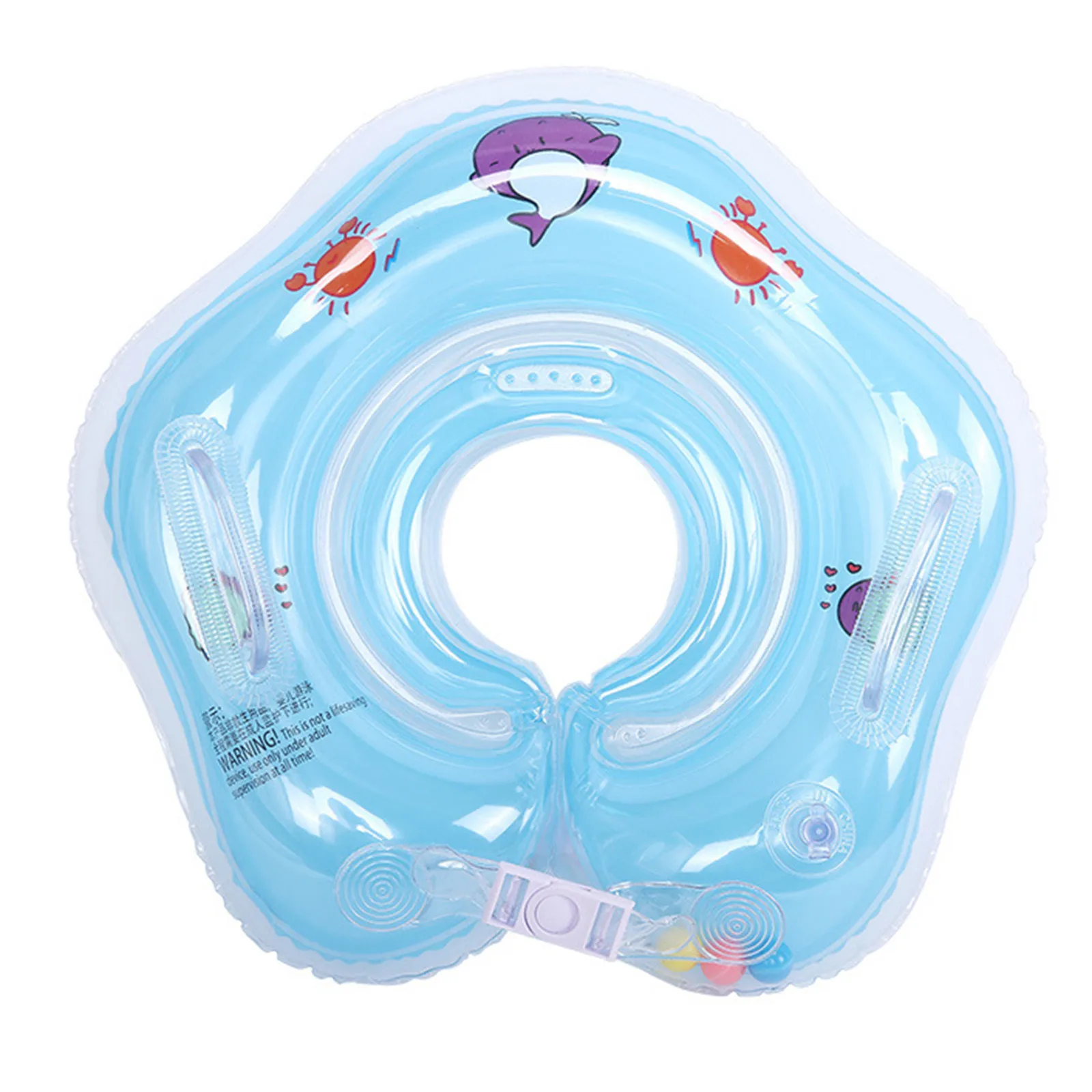 

1PCS Newborn Baby Kids Infant Swimming Protector Neck Float Ring Safety Life Buoy Life Saver Neck Collar Swiming Inflatable Tube