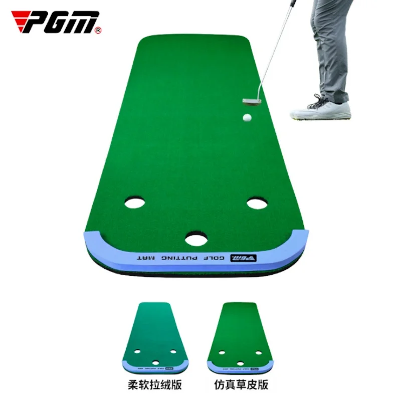 Online PGM Golf Kapalı Atıcı Egzersiz Yeşil Koyarak Eğitmen Uygulama Paspaslar 96x300cm Ofis Ev GL012 Toptan