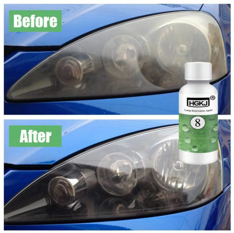 50ML Car polish Len Restoration Kit Headlight Agent Brightening Repair Lamp Renovation Paint Care Styling | Автомобили и