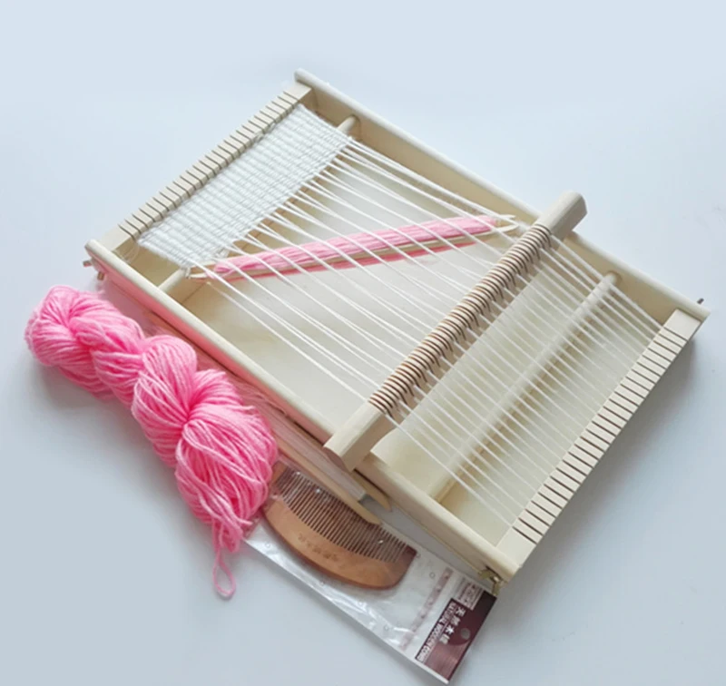 3pcs Wholesale World Famous Wooden Hand Knitting Weave Machine Loom
