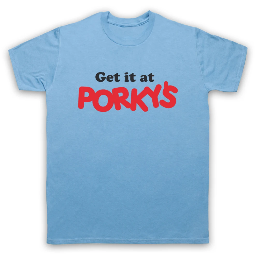 Get It At Porky'S Angel Beach unformal 80's Comedy футболка для взрослых и детей размеры крутая