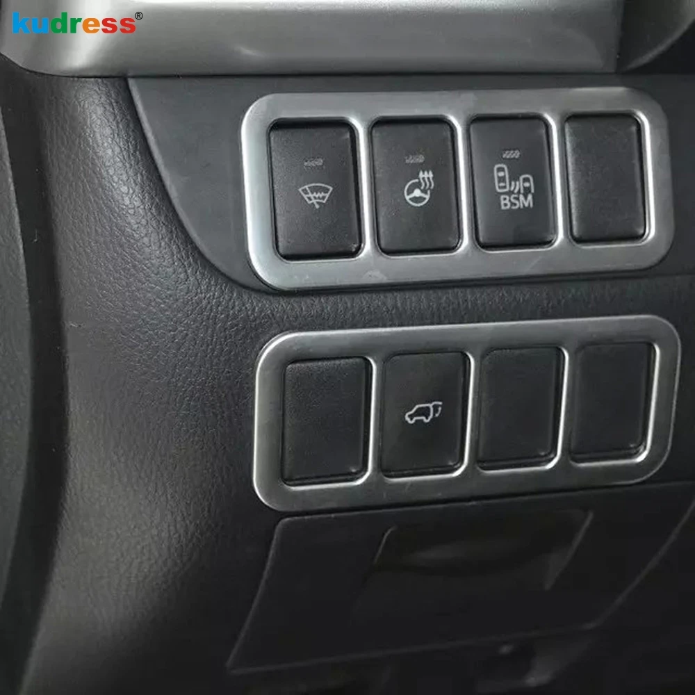 Матовая панель переключателя фары для Toyota Highlander 2015 2016 2017 2018 2019 | Автомобили и