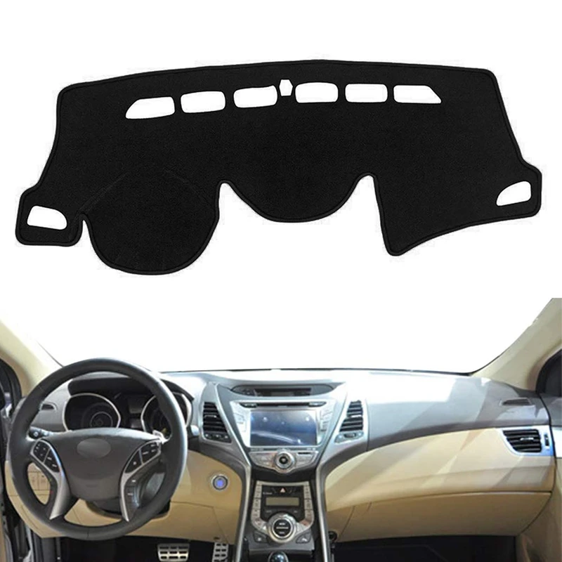 Крышка приборной панели автомобиля для Hyundai Elantra Avante 2012 2013 2014 2015 коврик анти УФ