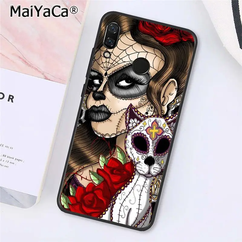 MaiYaCa Мрачный Жнец "скелетная" Капа чехол для телефона для Xiaomi Redmi8 4X 6A S2 5A Redmi 5 5Plus Note7 8Pro 7A 6A