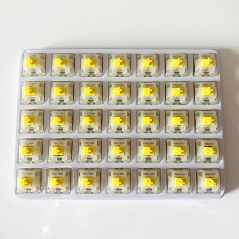 GATERON G yellow Pro switch keyboard accessories 50gf linear feel 3/5pin