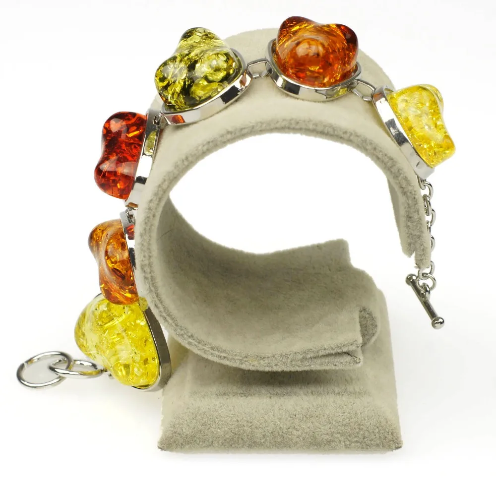 Новое поступление разноцветный браслет из Балтийского искусственного