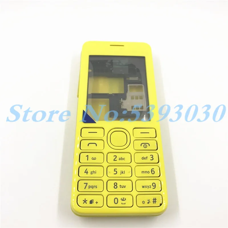 Оригинал высшего качества для Nokia Asha 206 2060 Крышка корпуса дверная рамка + задняя