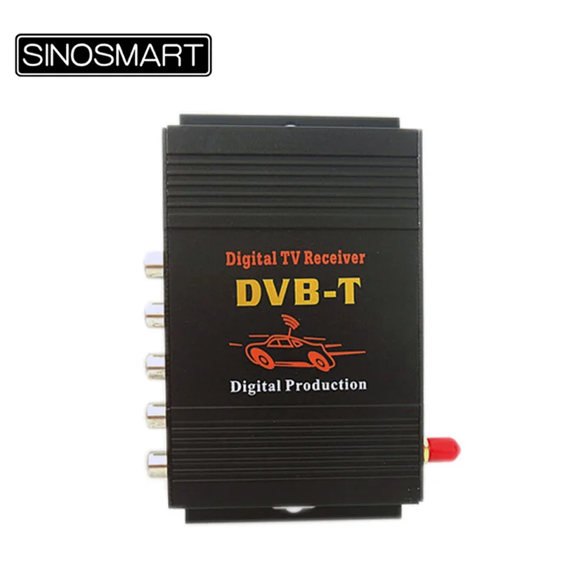 Автомобильная цифровая ТВ-приставка DVB-T MPEG-4 DVB-T приемник супер сильный сигнал для европейских стран одна антенна