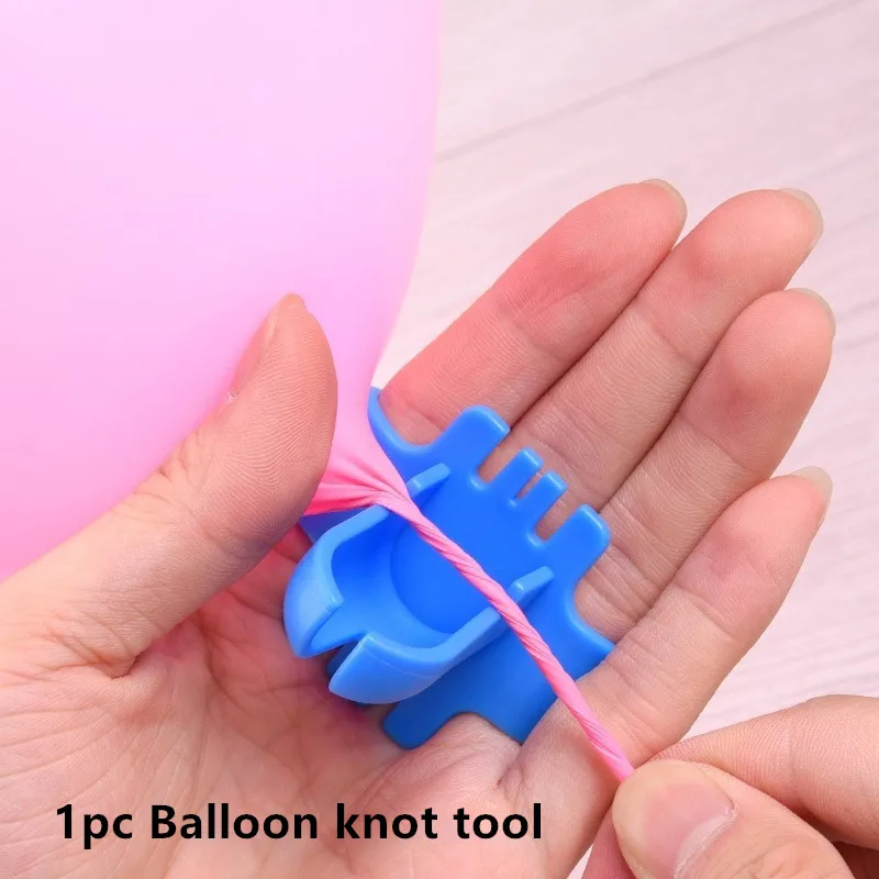Balloon knot tool 10 шт./лот, двухслойные латексные воздушные шары для украшения дня рождения и свадебной вечеринки, вечерние украшения с Минни Маус - Цвет: Balloon knot tool