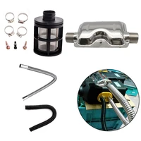 car parking heater accessories 24mm exhaust silencer25mm filterexhaust intake pipes for webasto eberspache