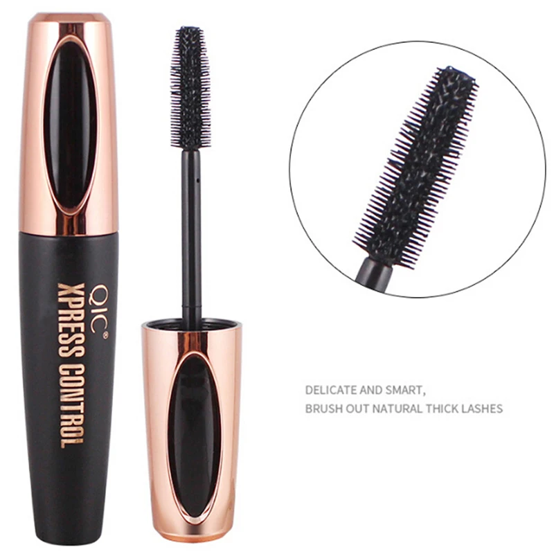 

4D silk fiber eyelash mascara extension makeup black waterproof eye lash