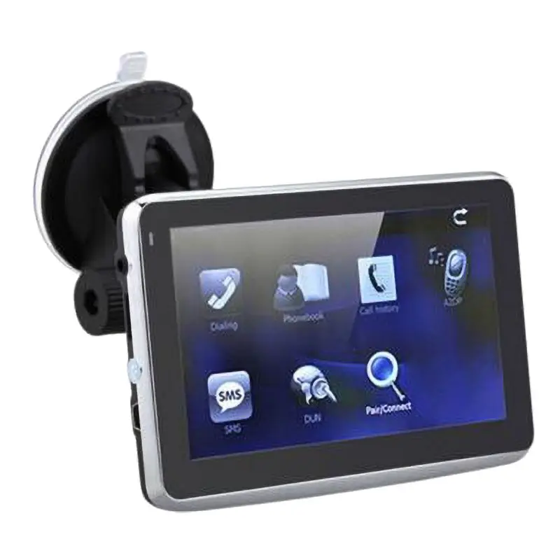 5 Inches Screen 480 X 272 Resolution Portable FM Emission Handwritten Input Voice Navigation 3D Map Vehicle GPS Navigator |