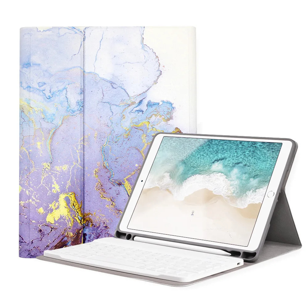 Чехол для iPad Air3 2019 10 2 дюйма чехол с клавиатурой Mini5 держателем карандашей Apple 5/6 9 7