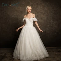 elegant wedding dress 2020 off the shoulder ball gown wedding gowns gelinlik bride dress bridal gown vestido de noiva trouwjurk