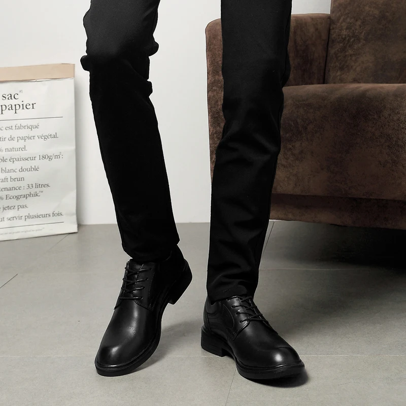 

Mens Shoes Genuine Leather Boots Fashionable Breathable Shoes Classic Handmade Casual Mens Boots British Stylish Plus Size 47 48