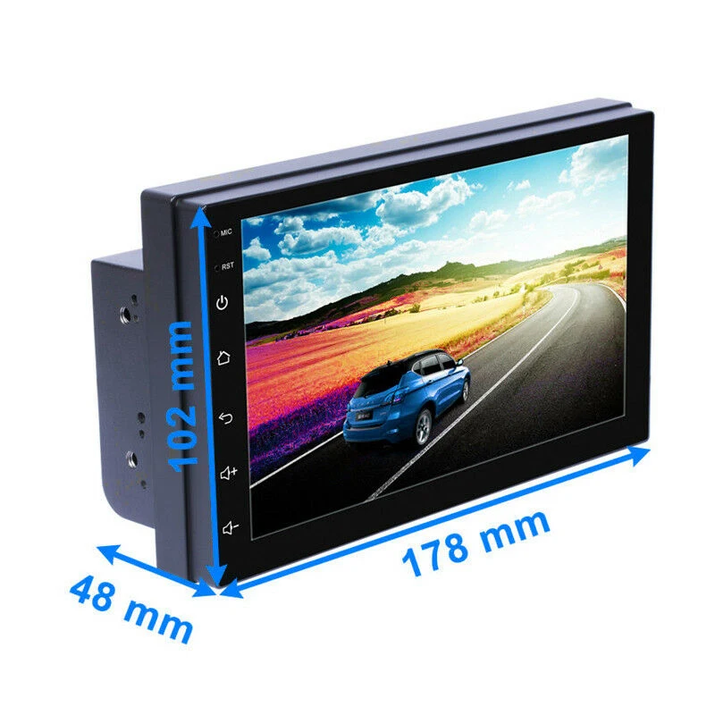 2 din 2gb ram 32gb rom android 10 0 car radio multimedia video player universal auto stereo gps map for toyota nissan suzuki free global shipping