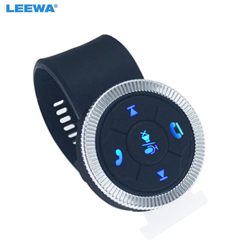 LEEWA Новая 7 клавишная Автомобильная Беспроводная кнопка управления рулевым