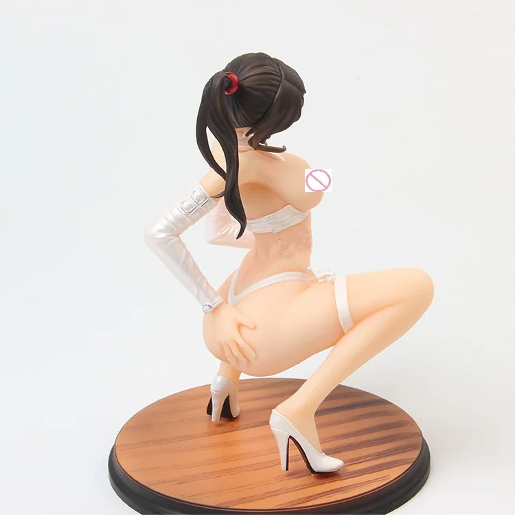 3 цвета, японское аниме, экшн-фигурка, игра GAL, черный, Kurumi Imari, сексуальная девушка, приседающая осанка, 1/6, ПВХ, 15 см, коллекция моделей, кукла