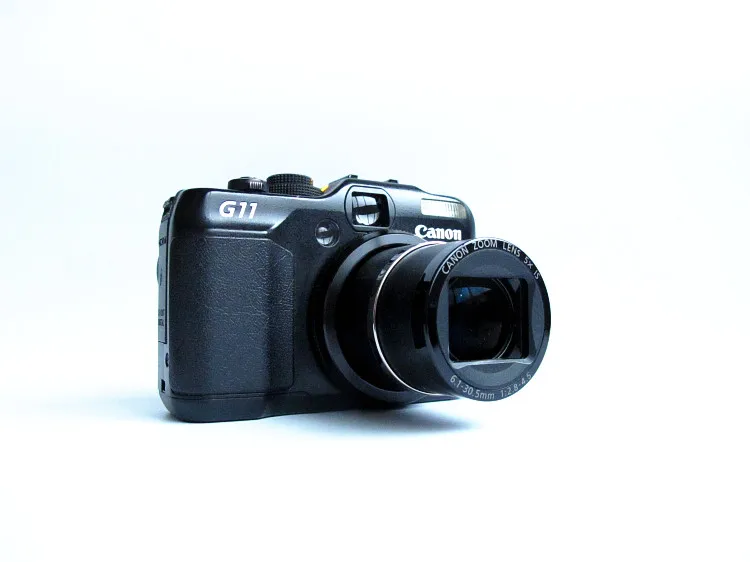 Бывшая в употреблении цифровая камера Canon PowerShot G11 10 МП с 5-кратным широкоугольным