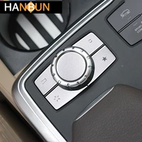 silver center console multimedia buttons sequins trim decals for mercedes benz w204 w212 x204 x156 c117 w176 w246 ml gl poolse