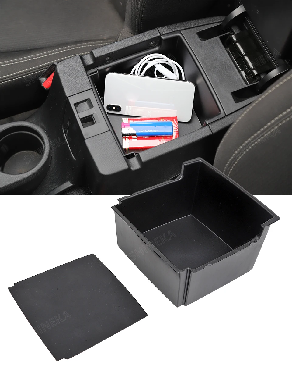SHINEKA укладка для Jeep Wrangler JK 2011- ABS автомобильный ящик для хранения комплект для органайзера аксессуары для Jeep Wrangler JK