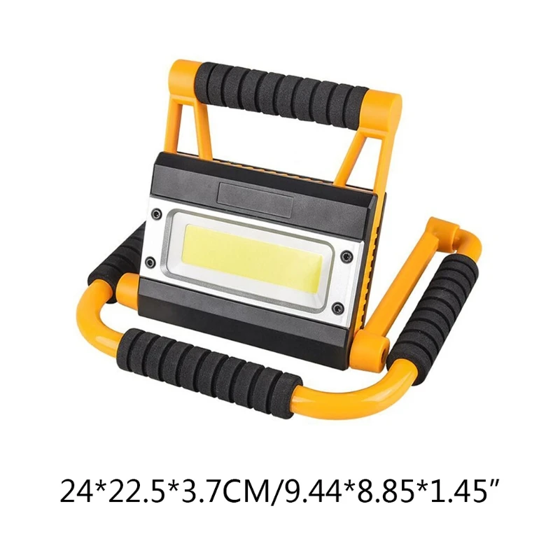 

13MA Outdoor Emergency LED Flashlight Portable Flood Light Multipurpose Bright Camping Work Lamp Outdoor Camping Spotlight