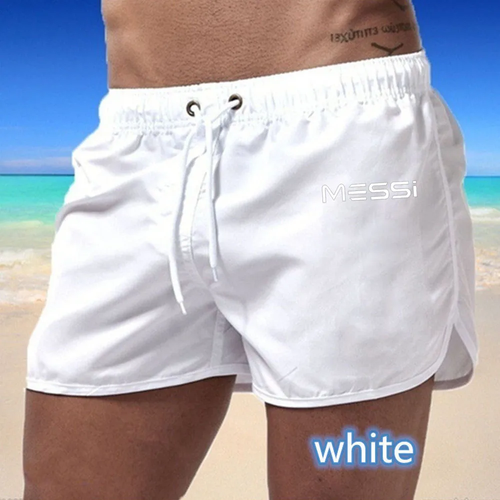 

New men's fitness beach shorts men's summer gym exercise men and women outdoor sportswear jogging breathable beach shorts
