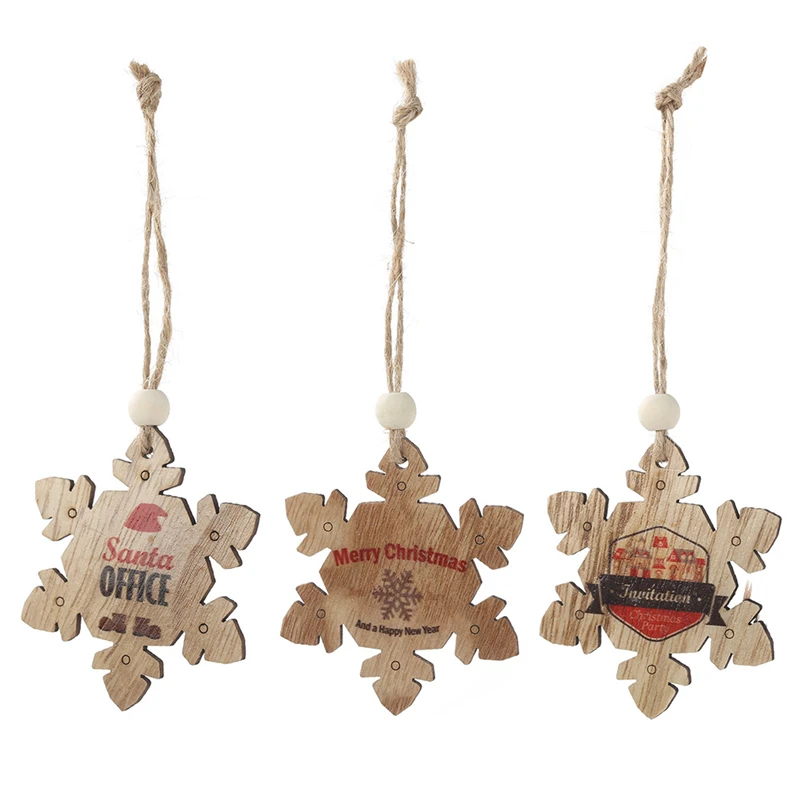 2019 Рождество Новый год рождественские украшения деревянные английские буквы