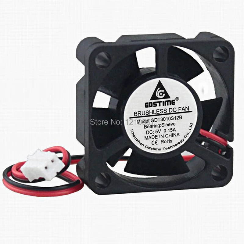 20 шт./партия бесщеточный вентилятор для охлаждения компьютера 30 х30х10 мм |