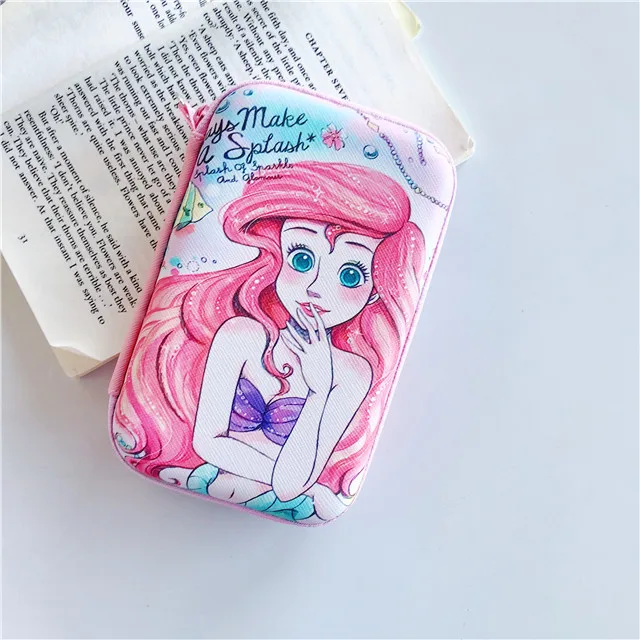 43 10 см* 16,2 см сумка на молнии для наушников power Bank большой ящик для хранения Cinnamoroll pomparin Русалка Алиса принцесса узор - Цвет: 43