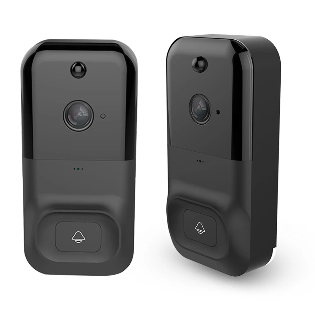 

1080P HD Real-time Security Smart Home Night Vision Low Power Wireless WiFi Video Doorbell Phone Monitoring ABS Battery Powered